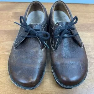 Birkenstock | Shoes | Vintage Birkenstock Leather Shoes Size  display picture 3
